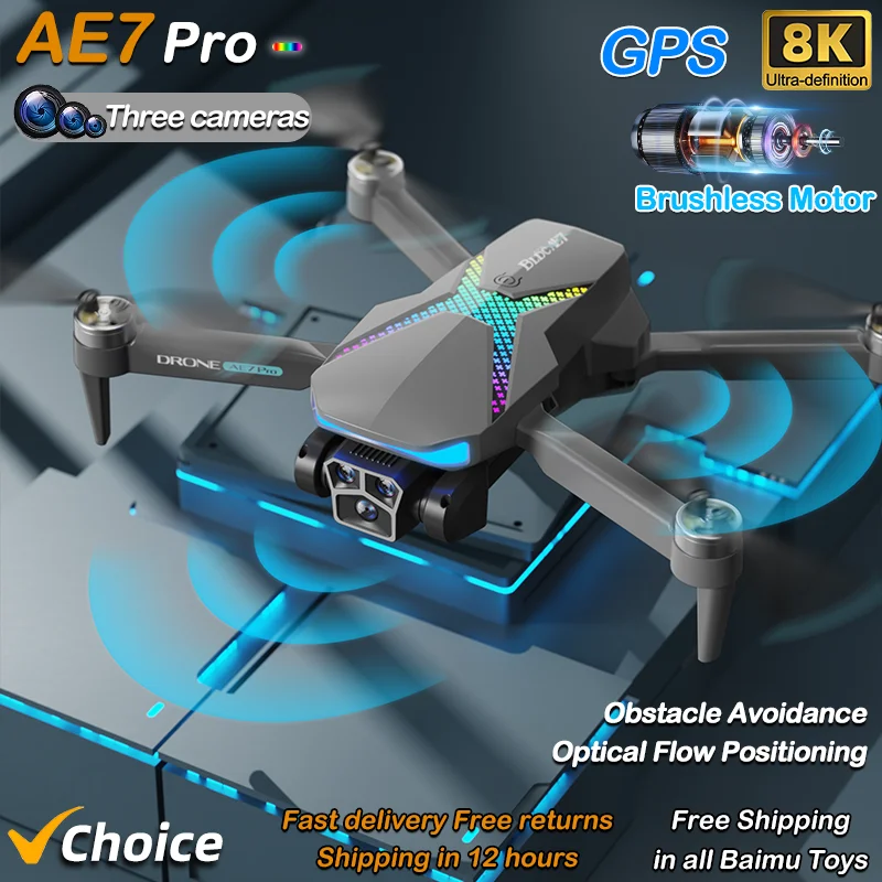Drone Photogrammetry - Hot Drone AE7 Pro Brushless Professional