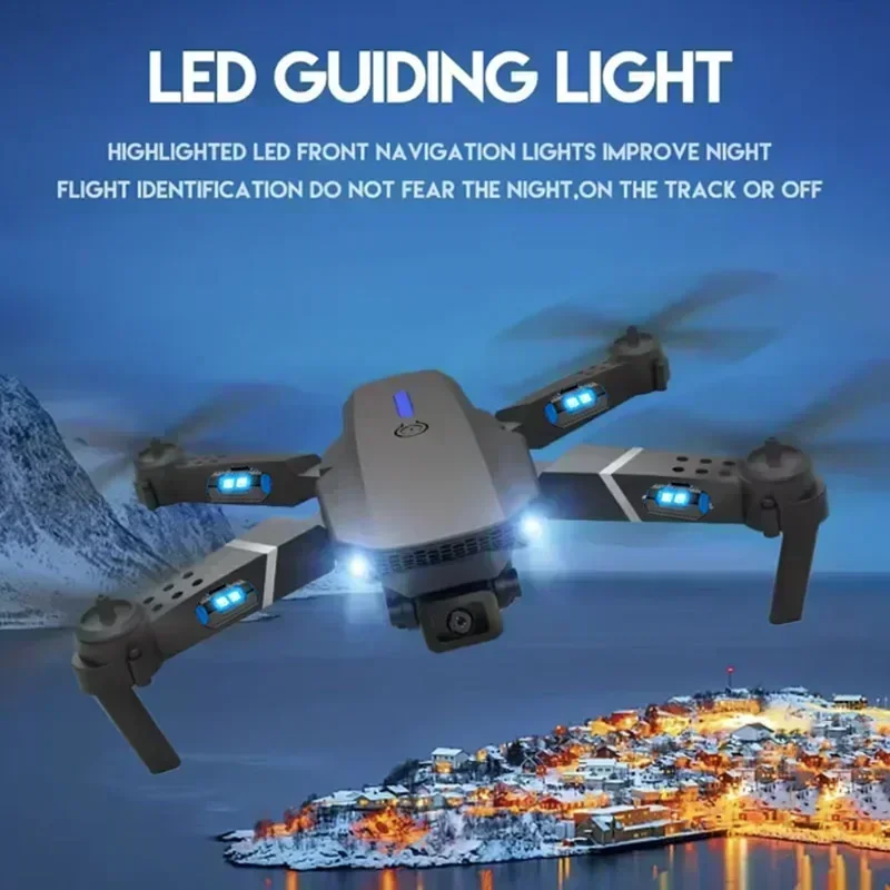E88 Pro WIFI FPV Drone Wide An - Drone Cinematic review and price