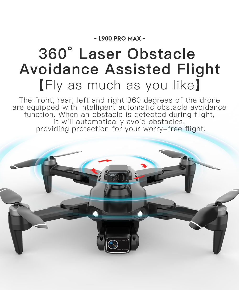LYZRC L900 PRO MAX Laser obsta - Drone Photogrammetry review and price